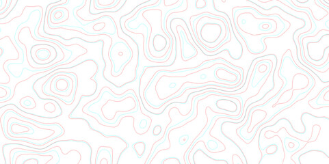 Obraz premium Natural printing illustrations of maps. topographic map in contour line light topographic topo contour map and ocean topographic line map
