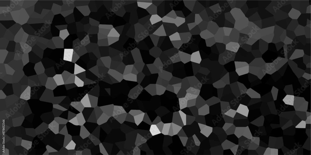 Canvas Prints seamless pattern mosaic marble pattern texture with seamless shapes. dark and light gray geometric m