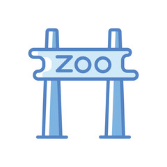 Zoo vector icon