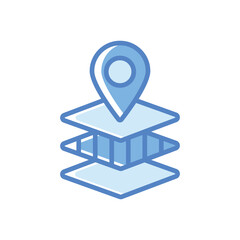Map Layers vector icon