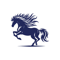 horse silhouette vector Clip art isolated design illustration