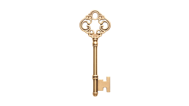 House key transparent background.