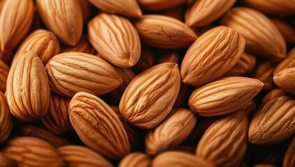 Almonds with Natural Patterns