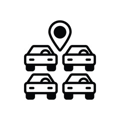 Parking vector icon