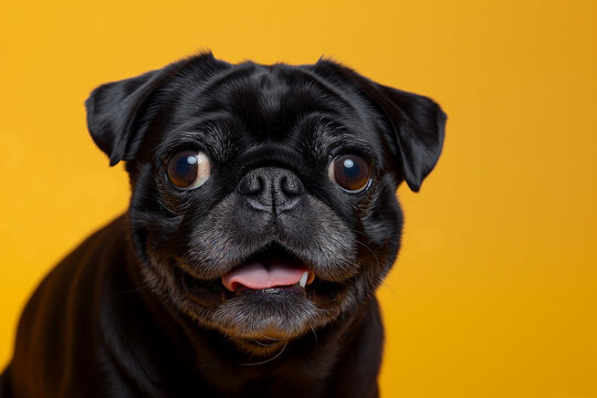 portrait of pug