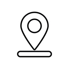 Destination Marker vector icon