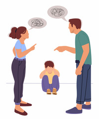 Parents Fighting in front of children