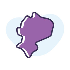 Country Map vector icon