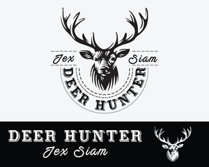 Vintage mountain explorer wilderness adventure camping emblem graphics