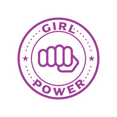 Round circle Line art floral women logo design	