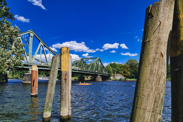Glienicker Brücke - Potsdam - Germany - Glienicker Brücke - Brandenburg - Havel - Fachwerkbrücke...