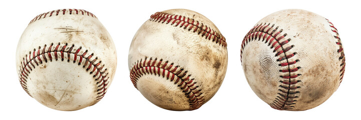 Baseball isolated on transparent background