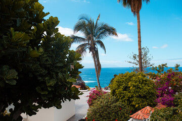 Natural Swimming pool in Los Gigantos auf Teneriffa