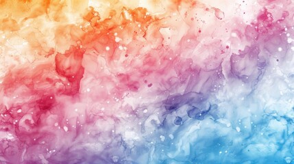 Fototapeta premium Vibrant watercolor backdrop for your design