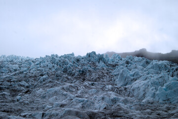 Glacial landscape in Vatnajökull