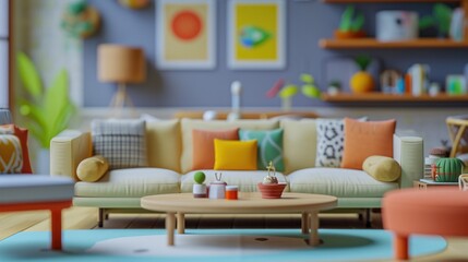 Stylish Comfort: Home Living Room