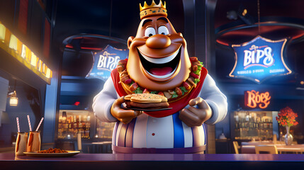 Experience the Royal Treatment at Burger King - See the King, Taste the Quality 