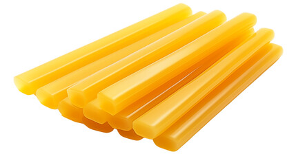 Set of glue sticks, isolated on transparent background.