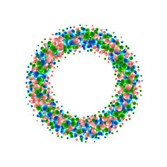 Background with render 3d gold and silver balls. Round Sphere of geometric objects, pearl made of metal and plastic. Template with social media story, social networks. vector illustration. Eps 10