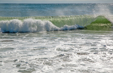 Obraz premium Green Rolling Wave