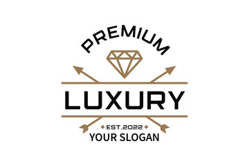 Luxury logo design for branding, corporate identity