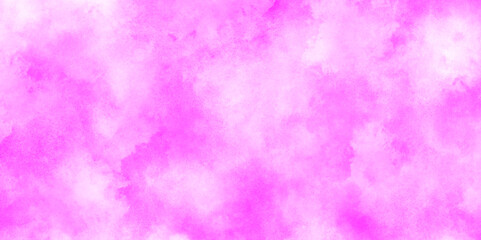 Abstract grainy fantasy smooth light pink watercolor paper texture with clouds, Grunge background frame Soft pink paper texture, pink watercolor background abstract texture with stains.	