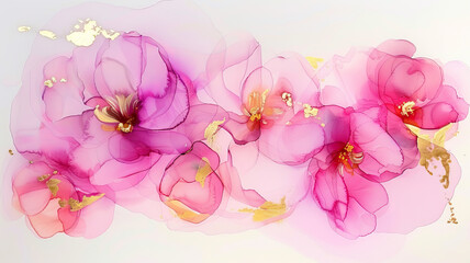 marble ink painting,bright colors, gold, white, award winner art.generative ai