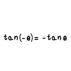 trigonometric formula_even odd identities_tan formula
