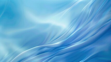 Fototapeta premium Abstract Background, gradient blurs with seamless transitions from rich blue to soft periwinkle, evoking a serene and elegant visual effect with smooth, fluid transitions.