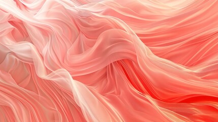 Fototapeta premium Abstract Background, intricate abstract background with fluid, dynamic lines and tonal textures in shades of soft pink and coral