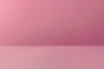 Fototapeta premium Minimalist pink background with soft gradient tones, perfect for design projects, presentations, and branding needs. high quality