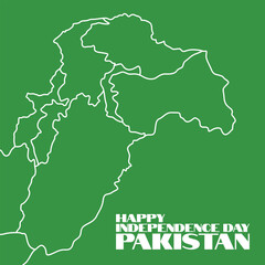 Pakistan Independence Day vector icon. Pakistan day banner. happy independence day Pakistan