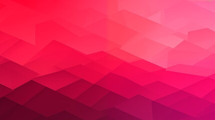 Fototapeta premium Vibrant Abstract Geometric Background with Red and Pink Gradient