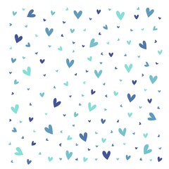 Valentine's Day. Background Vector Hearts. Seamless abstract pattern. Beautiful texture for textile or paper print.