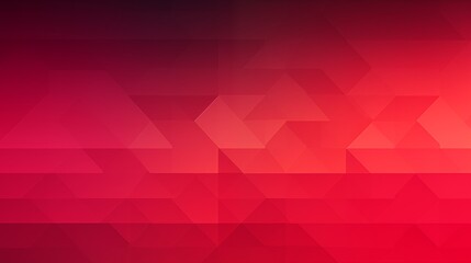Fototapeta premium Abstract Red Geometric Background with Gradient and Triangular Patterns