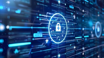 Cybersecurity Solutions for Safeguarding Healthcare Data with Digital Encryption and Network Protection