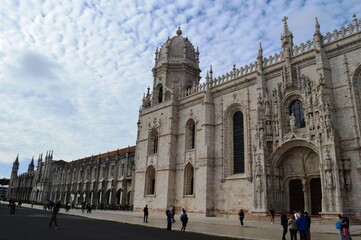 Fototapeta premium Jeronimos Monastery in Lisbon