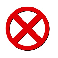do not enter sign, forbidden