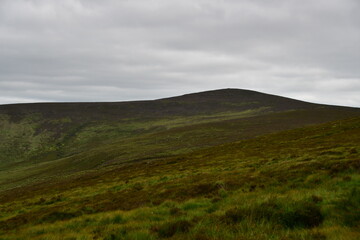 Fototapeta premium Comeragh Mountains range, Glenary, Co. Waterford, Ireland