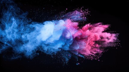 Powder Burst for Makeup Artist or Graphic Designer