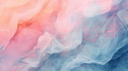 Abstract background with soft, flowing pastel colors and delicate texture. Ideal for  design and backgrounds.