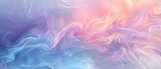 Obraz premium Abstract background with swirling blue and pink colors.