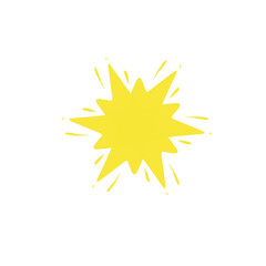 yellow burst icon