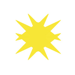 yellow burst icon