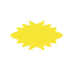 yellow burst icon