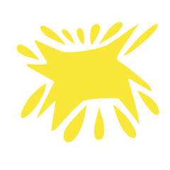 yellow burst icon