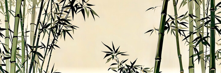 bamboo forest background © Nadine Siegert