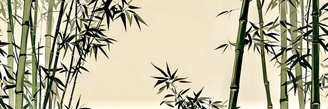 bamboo forest background