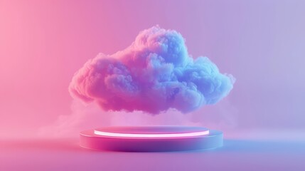 A mystical award show where winners are honored with floating cloud medallions that glow and produce soothing sounds