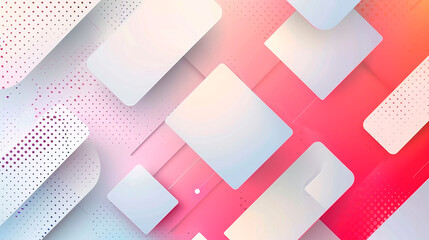 Gradient white combine geometric modern background design